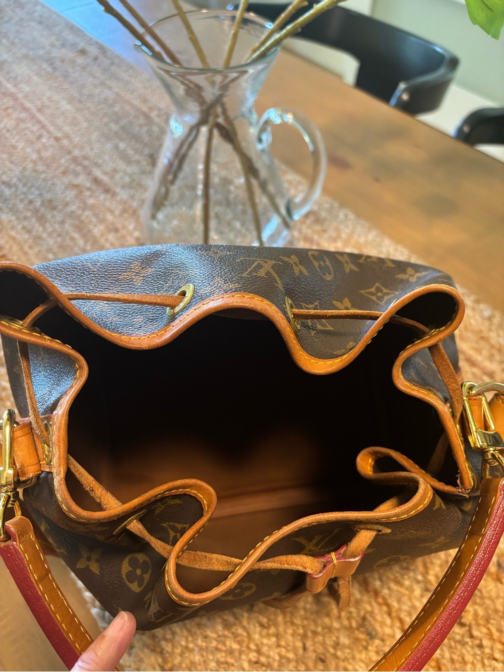 Louis Vuitton Brown petite noe - Picture 6 of 13